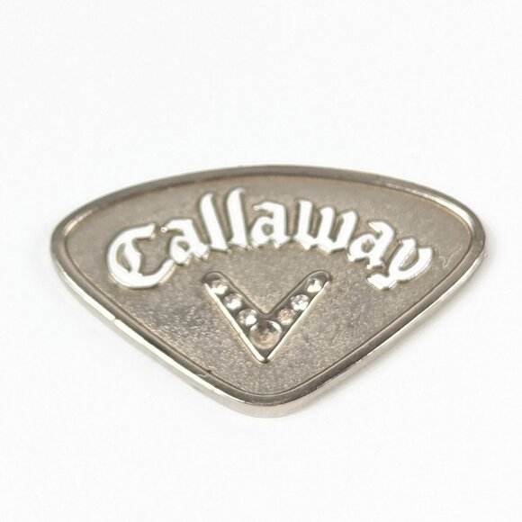 Callaway Triangle Golf Ball Marker with Crystal Rhinestones - Picture 1 of 3